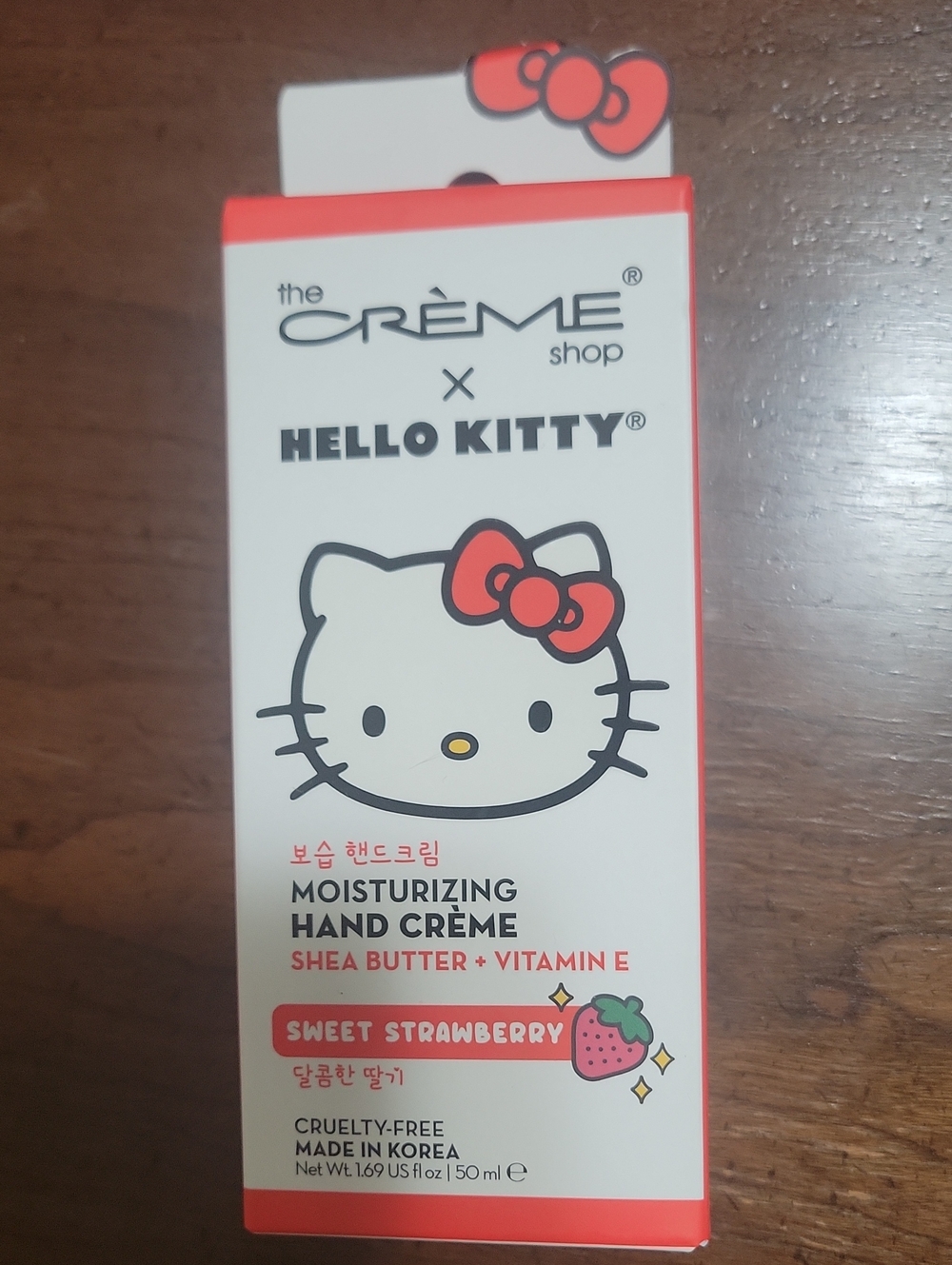 Creme shop moisturizing hand cream sweet strawberry